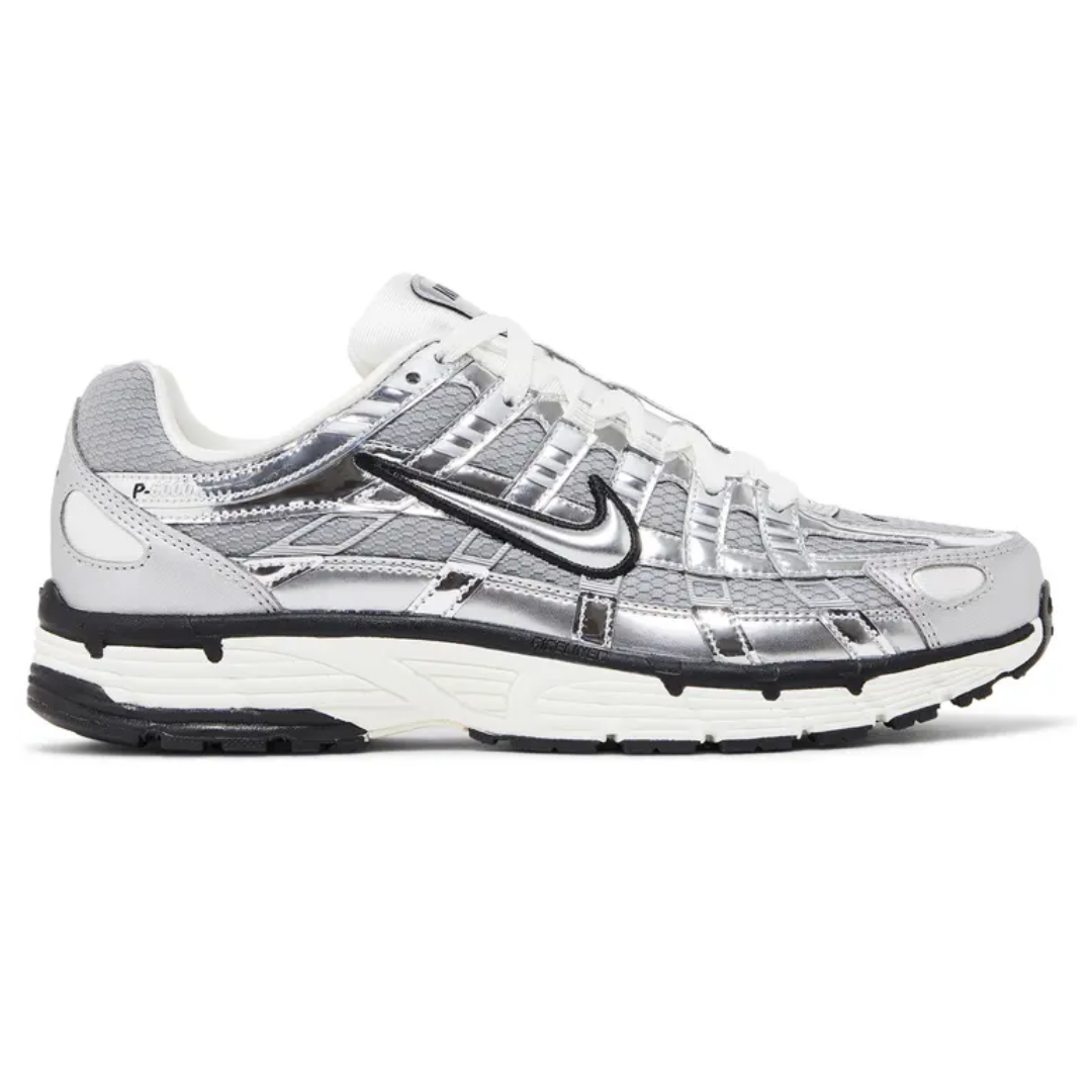 NIKE P-6000 METALLIC SILVER
