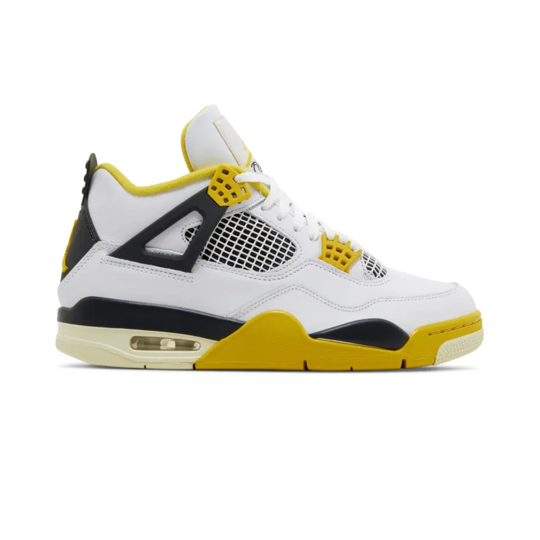 WMNS NIKE AIR JORDAN 4 RETRO VIVID SULFUR