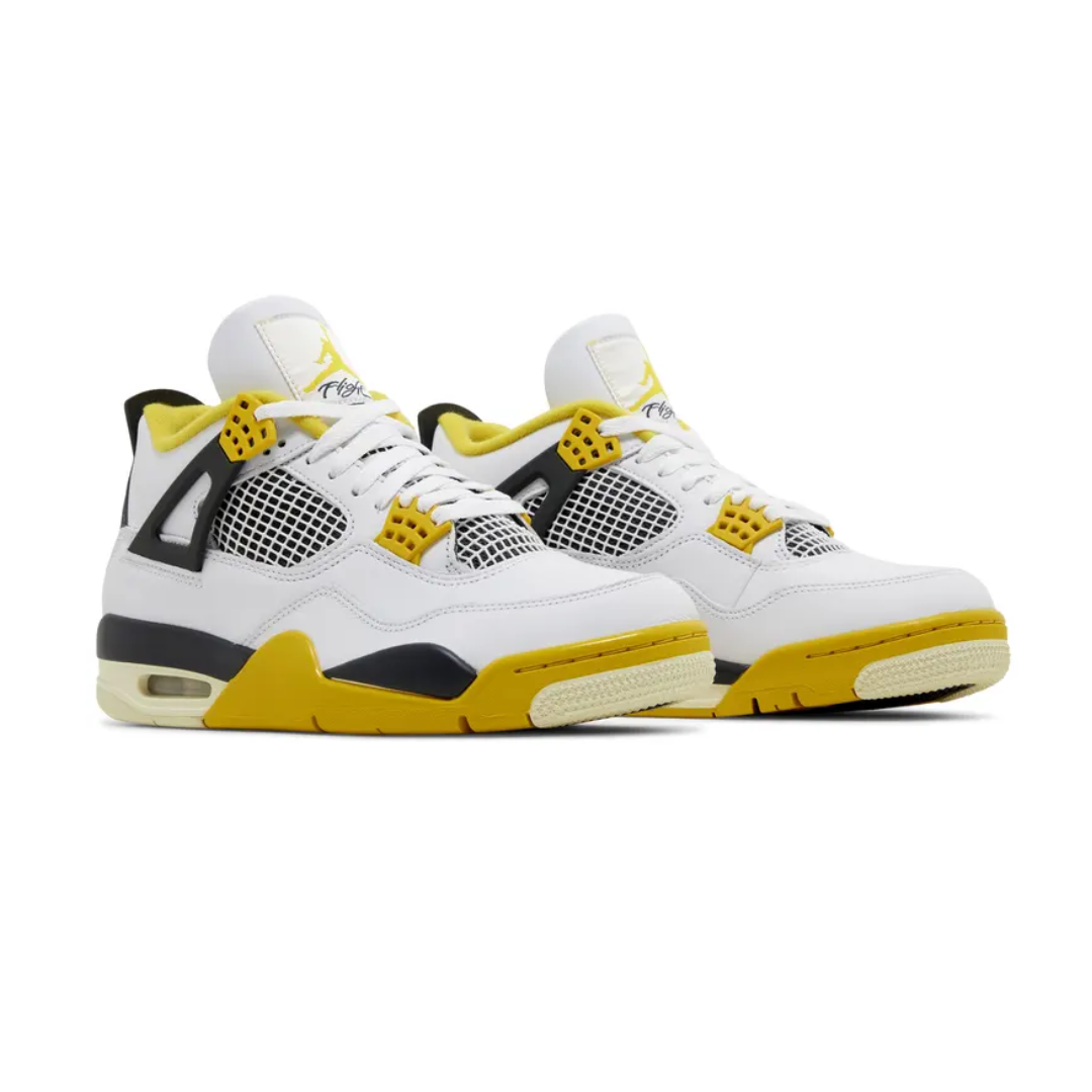 WMNS NIKE AIR JORDAN 4 RETRO VIVID SULFUR